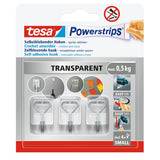 Tesa Powermrips Draht Haken 1kg 3x Selbmklebend Blanco