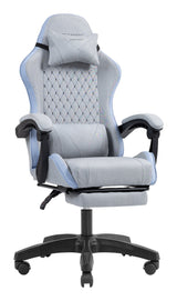 EAN 8435693112969 - Mars Gaming MGCXFSBL silla para videojuegos Silla para videojuegos de PC Asiento acolchado Azul, Gris imagen 2