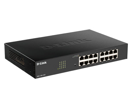 EAN 0790069467820 - D-Link DGS-1100-16V2 Gestionado L2 Gigabit Ethernet (10/100/1000) Negro imagen 2