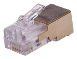 Axis 01182-001 Conector Rj-12 Oro, Blanco