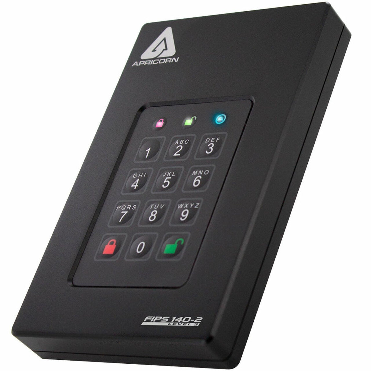 Apricorn Festplatte Aegis Fortress L3 - 1 Tb - Usb 3.1 - Negro