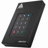 Apricorn Festplatte Aegis Fortress L3 - 1 Tb - Usb 3.1 - Negro