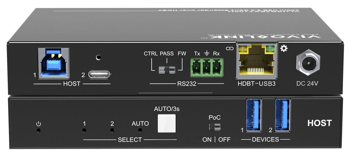 100m Usb 3.2 Gen1 Extender  Over Hdbt Host