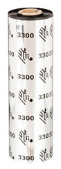 EAN 8596375178557 - Zebra 3300 Wax/ Resin cinta térmica 74 m Negro imagen 1
