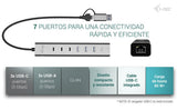 I-Tec Usb-C Usb-A Metal Hub 6 Port 3x Usb-C 3.2 Gen1 3x Usb-A 3.2 Gen1 1x Glan Power Delivery 85w