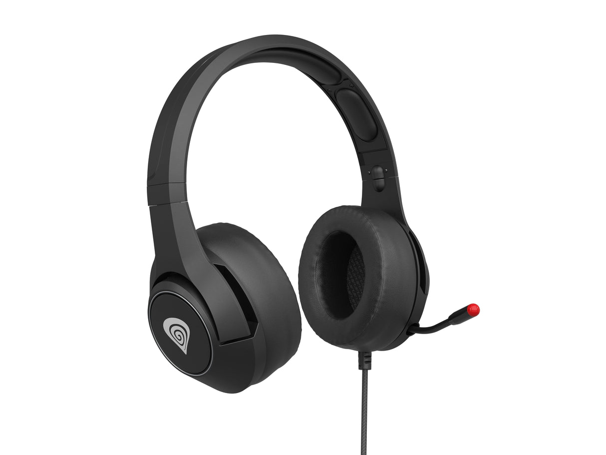Natec Genesis Gaming Auriculares Argon 600 Adapter Black