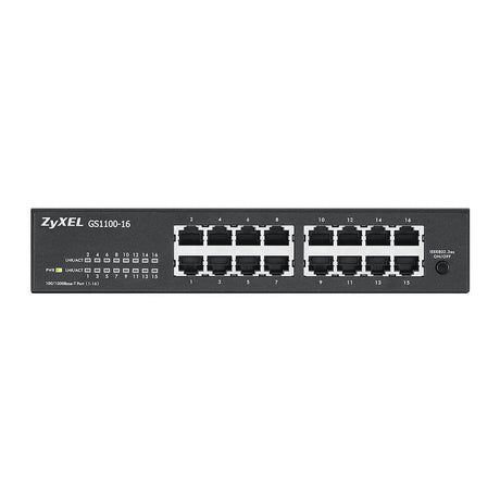 EAN 4718937614066 - Zyxel GS1100-16 No administrado Gigabit Ethernet (10/100/1000) imagen 5
