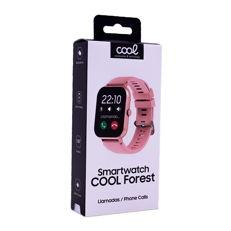 Cool Smartwatch Forest Silicona Rosa
