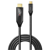 EAN 4002888433693 - Lindy 43369 adaptador de cable de vídeo 3 m USB Tipo C HDMI tipo A (Estándar) Negro imagen 2