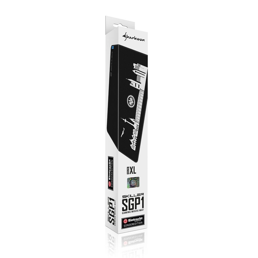 EAN 4044951027385 - Sharkoon SGP1 XL Eintracht Frankfurt Sonderedition Alfombrilla de ratón para juegos Negro imagen 3