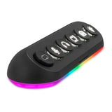 Mreamplify Hub Deck 5, 4x Usb 3.0, 1x Usb 2.0, Rgb, 12v, Eu-Netzcable - Negro