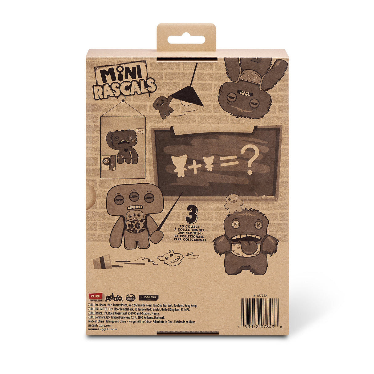 Zuru Fuggler - Mini Rascals Serie 1 (Sortierter Artikel, Eine Figur) 15732