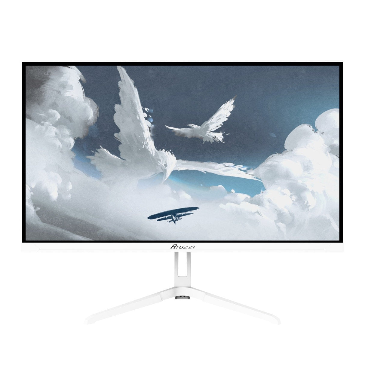 Arozzi Nova 24" Ips, 200hz, Computer Monitor  - White