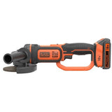 Black+Decker Amoladora Angular Inalámbrica Bcg720n, 18 Voltios Bcg720n-Xj