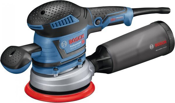 Lijadora Excéntrica Bosch Professional Gex 40-150 Professional Azul/Negro, 400 Vatios 060137b202