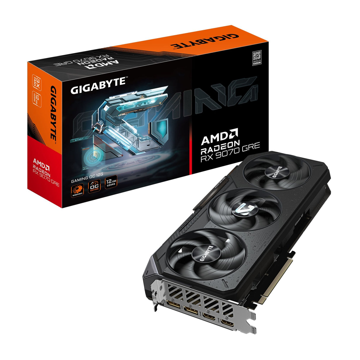 Tarjeta Grafica Gigabyte Rx 9070 Gregaming Oc 12gb