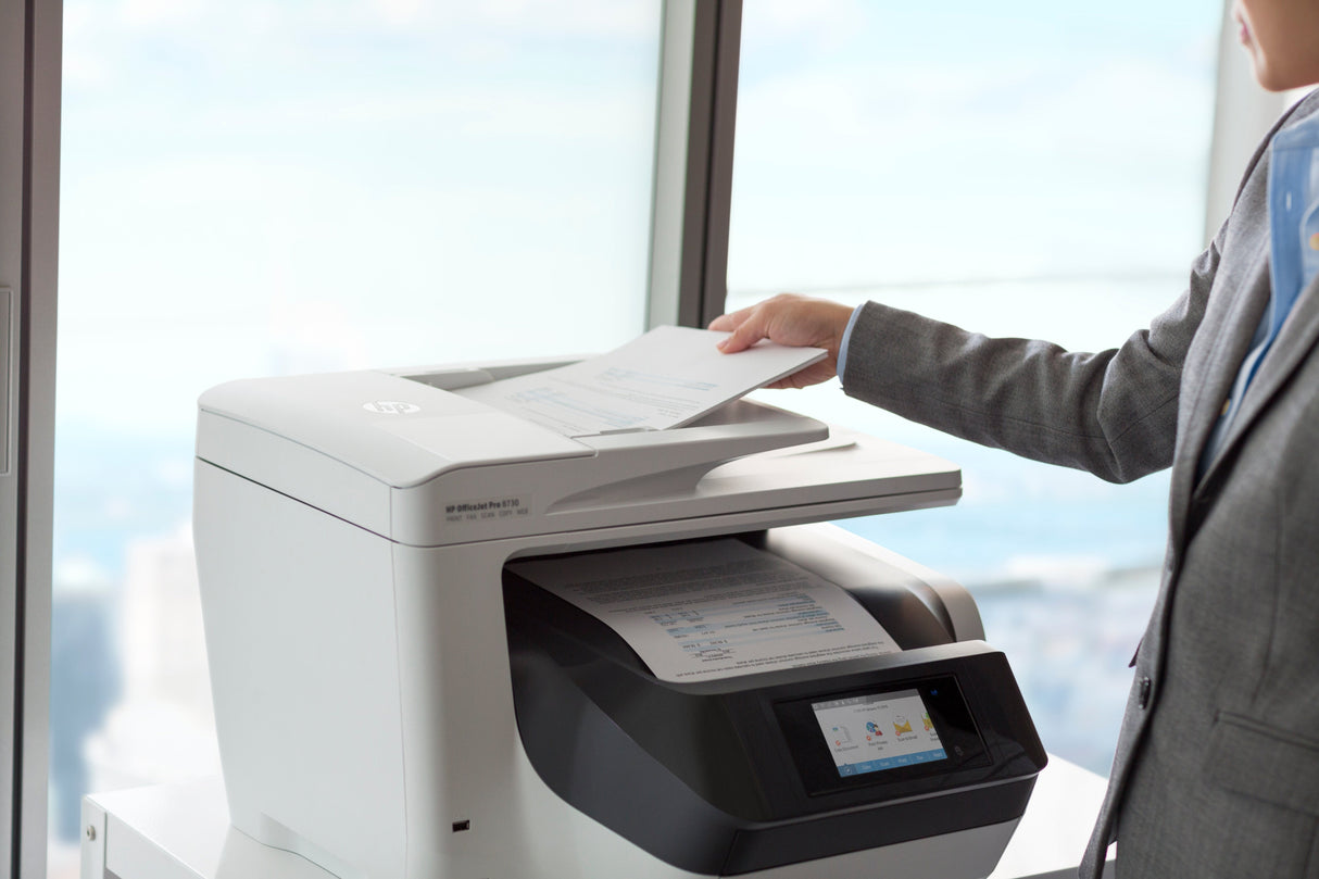 Impresora Hp Officejet Pro 8730 Multifuncion Hp Wifi Adf Usb Red