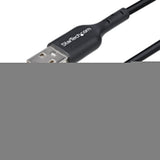 Cable Cargador Usb-A A Usb-C De 1m - Usb-A A Usb Tipo C M/M - Negro