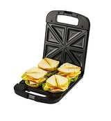 EAN 5903887802031 - Adler AD 3055 sandwichera 2000 W Negro, Plata imagen 6