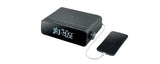 Muse Dab+/Fm Rds Radio M-175 Dbi Alarma, Entrada Aux, Negro