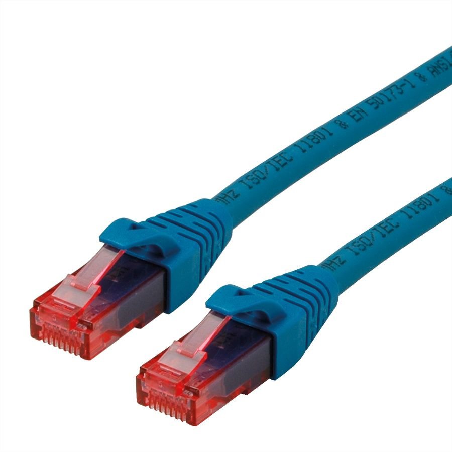 Roline Cable De Red Cat.6 Utp, Component Level, Lsoh, Blau, 1,5 M