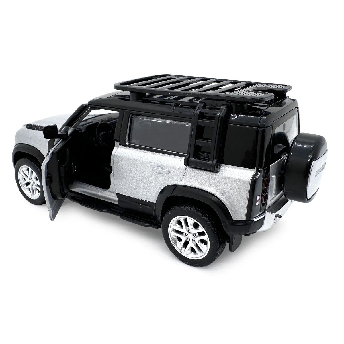 Jamara Land Rover Defender 1:43 2in1 Plata 3+