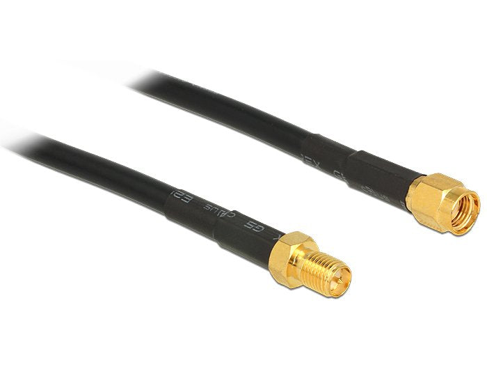 Delock Cable De Antena Rp-Sma Macho > Rp-Sma Hembra Cfd200 3 M Low Loss