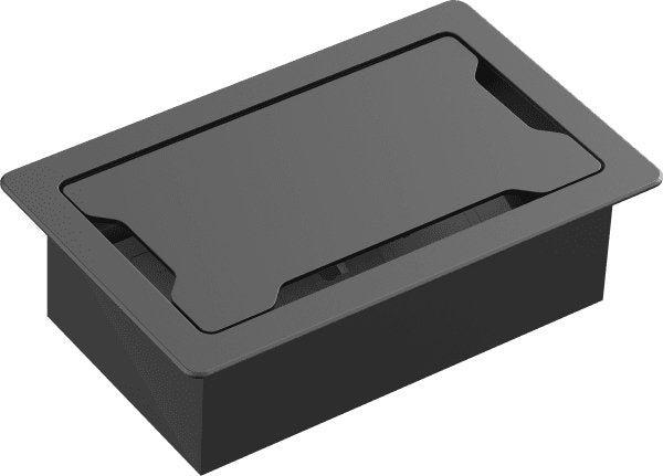 Vision Tc3 Surrtb Organizador De Cables Escritorio Caja De Cables Negro, Blanco 1 Pieza(S)
