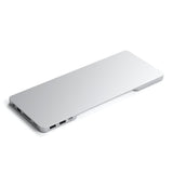 Satechi Slim Dock Do Imac 24" Usb-C (Usb-C 10gb, Usba-A 10gb, 2x Usb-A, Czytnik Kart Micro/Sd, Kieszen Na Nvme Sata) (Srebrny)