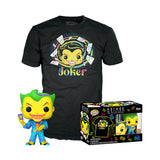 Set Figura Pop & Tee Dc Comics Batman Joker Exclusive Talla M