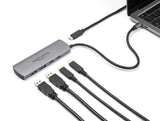 EAN 4043619642991 - DeLOCK 64299 hub de interfaz USB 3.2 Gen 1 (3.1 Gen 1) Type-C 10000 Mbit/s Gris imagen 2