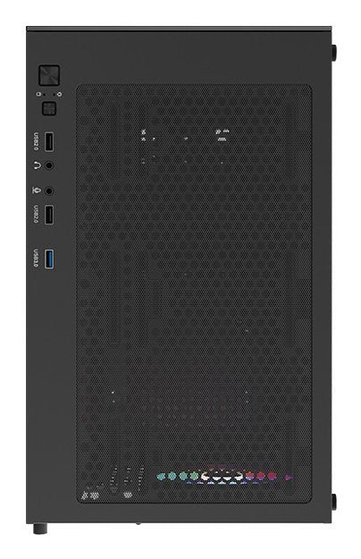 Caja Atx Aerocool Pivot Cristal Templado Negro