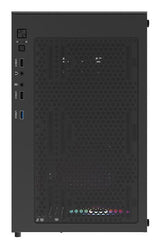 Caja Atx Aerocool Pivot Cristal Templado Negro