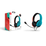 Pdp Lvl40 Auriculares Diadema Negro, Azul, Rojo [De-Version] Nintendo Switch