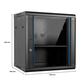 EAN 6940533543770 - aiten data AI6612 Bastidor de pared Negro imagen 10