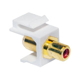 Kab Keystone Verbinder Rca Female > F Female - Red Logilink