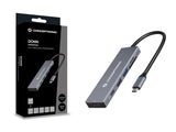 Conceptronic Dock Usb-C->Hdmi,2xusb3.0,Sd,100w Pd 0.12m Gr