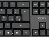 Teclado Oficina Usb Estándar Ck-Office-105t Negro