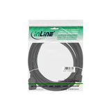 Cable Inline Hdmi Cable De Macho A Hembra Negro 1m