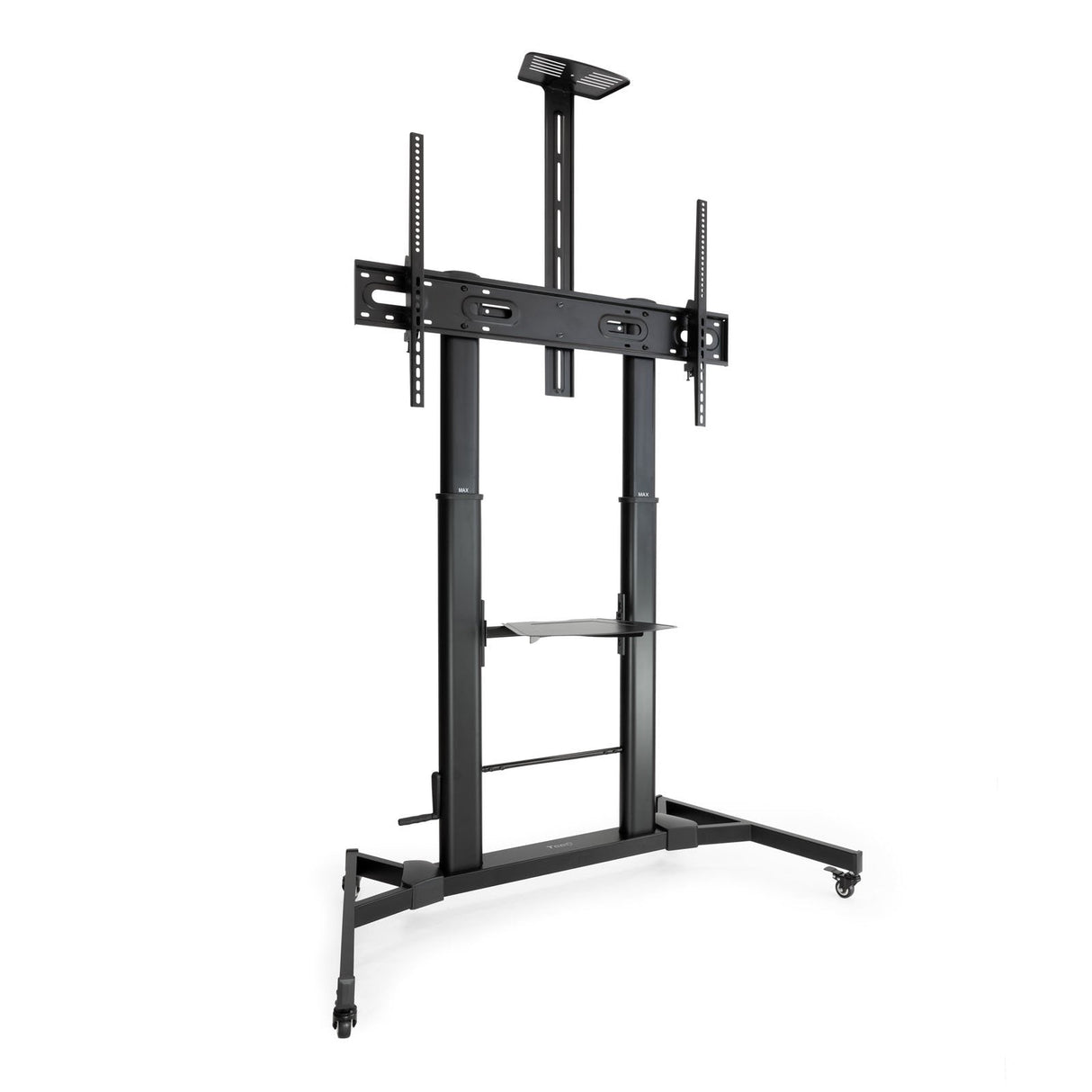Tooq Soporte Suelo Ruedas Regulable 60-100 - Negro