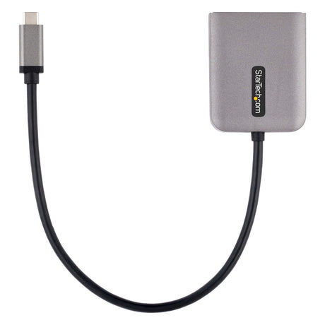 EAN 0065030884372 - StarTech.com MST14CD122DP Adaptador gráfico USB 4096 x 2160 Pixeles Gris imagen 4