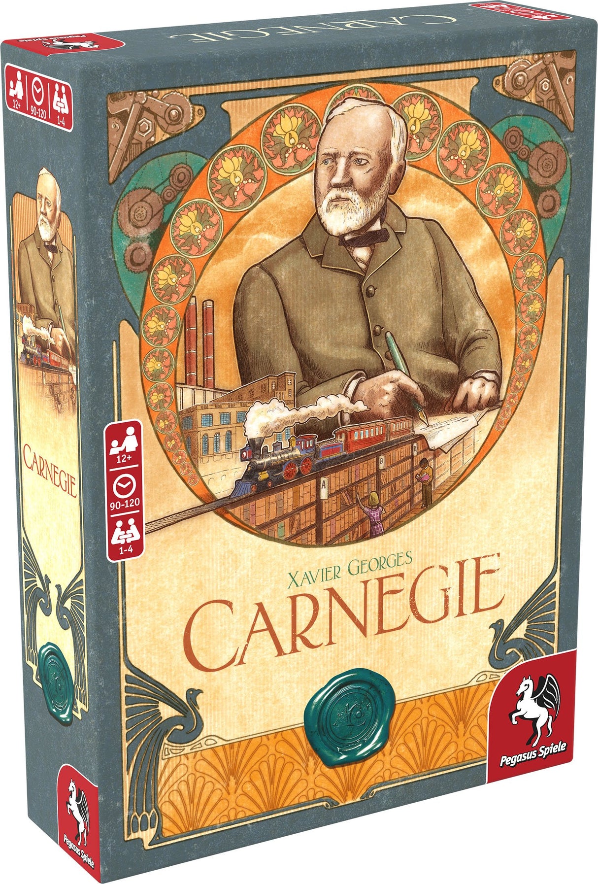 EAN 4250231730849 - Pegasus Spiele Carnegie Juego de mesa Simulación económica imagen 1