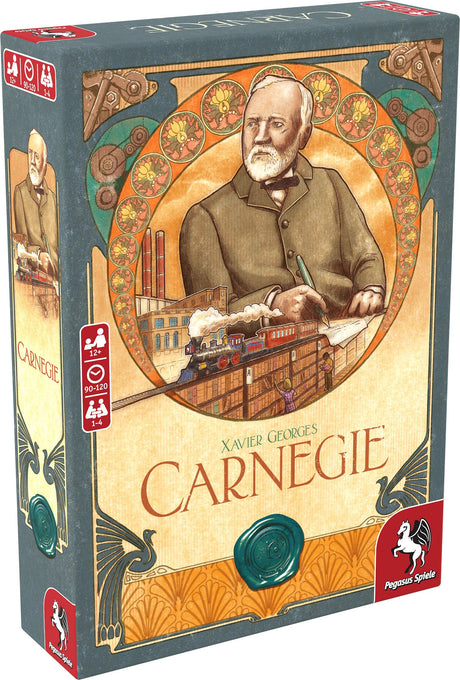 EAN 4250231730849 - Pegasus Spiele Carnegie Juego de mesa Simulación económica imagen 1
