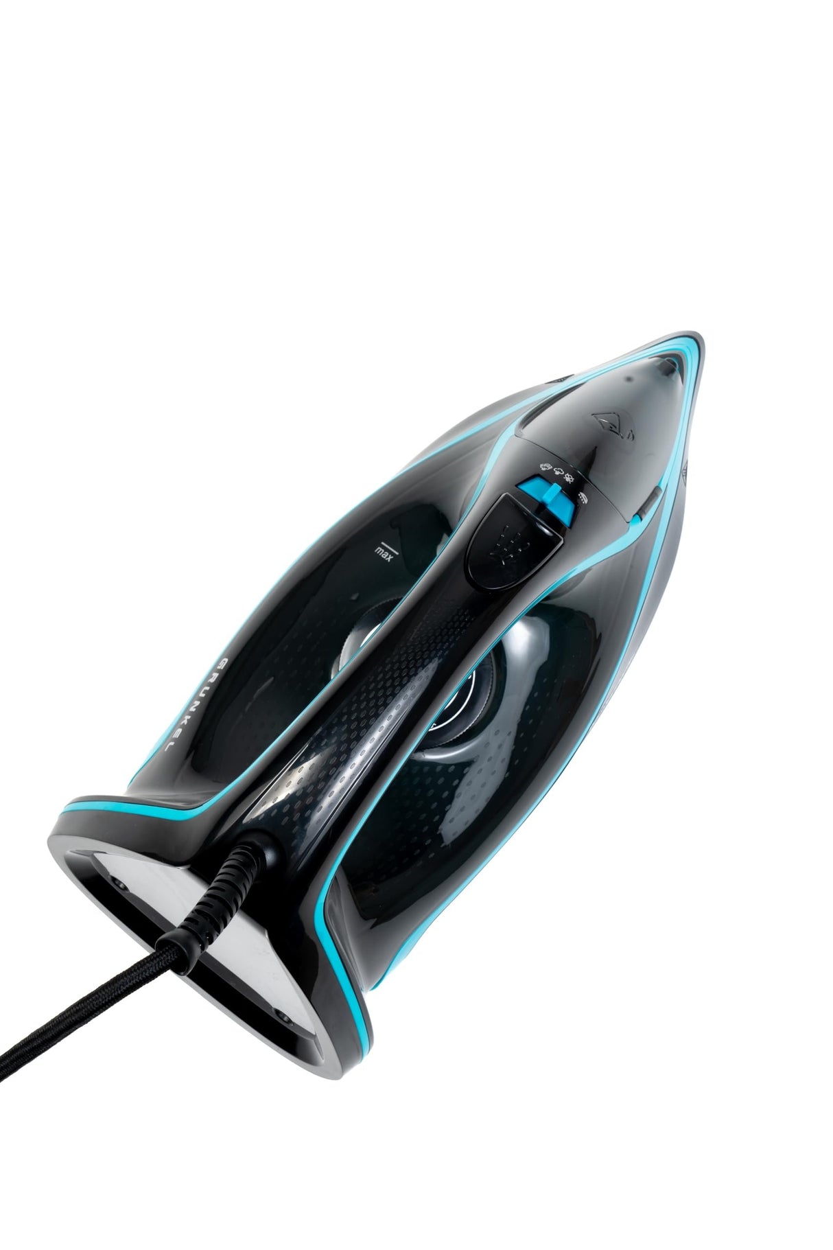 EAN 8426156018454 - Grunkel PL-3200ANODICED plancha Plancha vapor-seco 3200 W Negro, Azul imagen 7