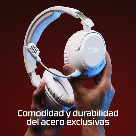 EAN 0198990148328 - HyperX Cloud Flight 2 Inalámbrico Diadema Juego Bluetooth Blanco imagen 10