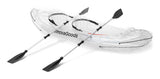 Innovagoods Kayak Inflable Para 2 Personas - Bomba Manual - Soporta Hasta 180kg - Incluye Accesorios - Bolsa De