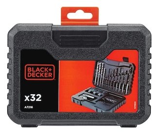 Juego De Taladro Y Destornillador Black Decker A7216-Xj De 32 Piezas