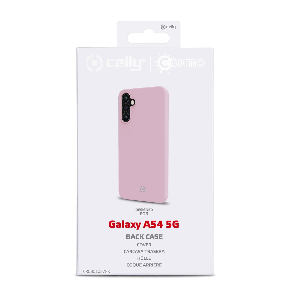 Celly Cromo1037pk Funda Para Samsung Galaxy A54 5g  (6.4") Rosa
