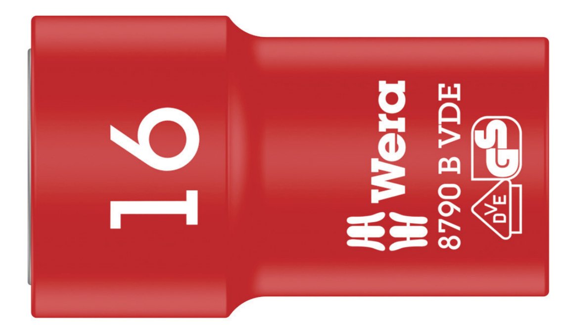 Inserto De Llave De Vaso Wera Vde Zyklop, 16 Mm, 3/8"