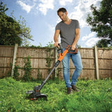 Black & Decker Stc1840epc Desbrozadora/Bordeadora 30 Cm Batería Negro, Naranja
